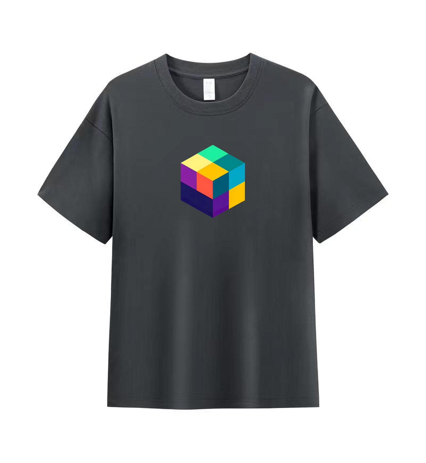 Minimalist Cube Men's Tee - A Statement in Simplicity 6