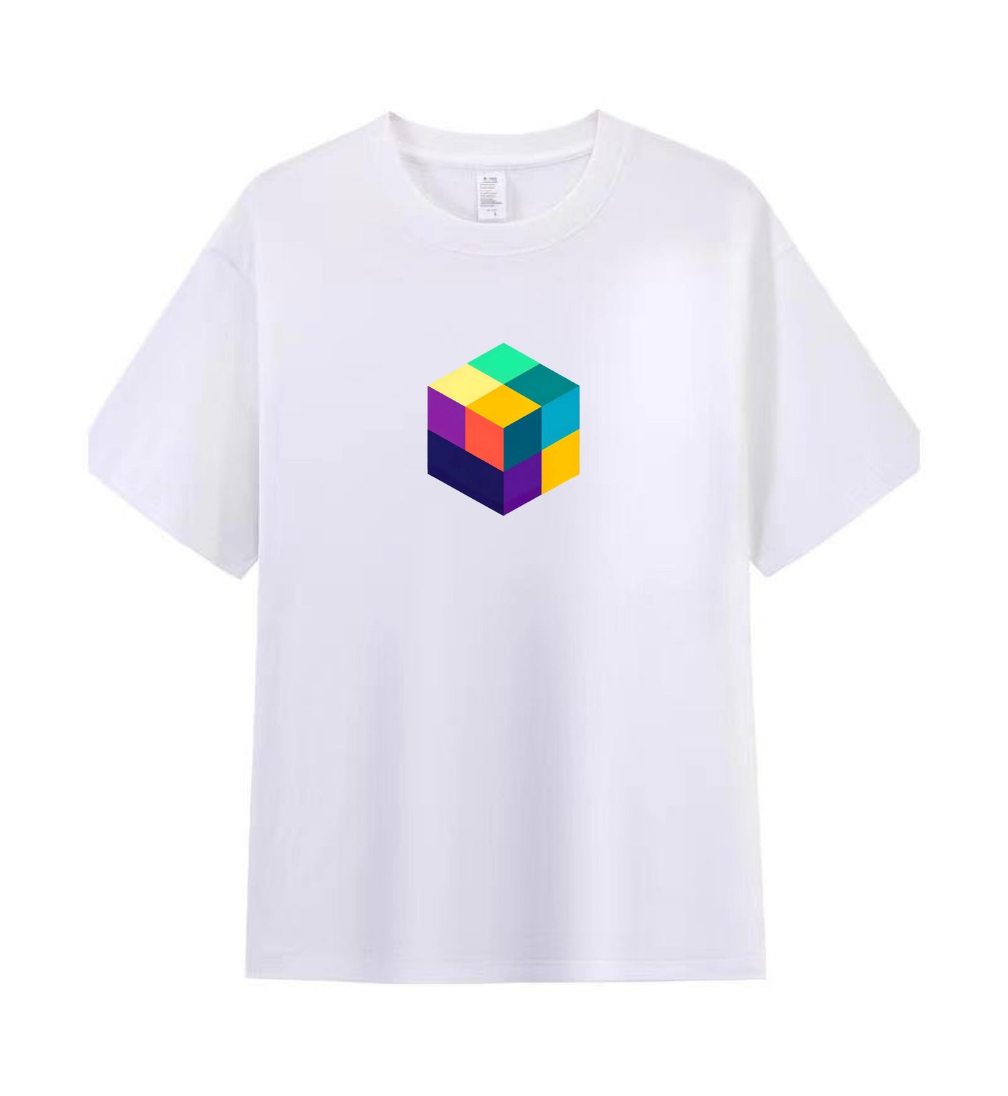 Minimalist Cube Men's Tee - A Statement in Simplicity 6