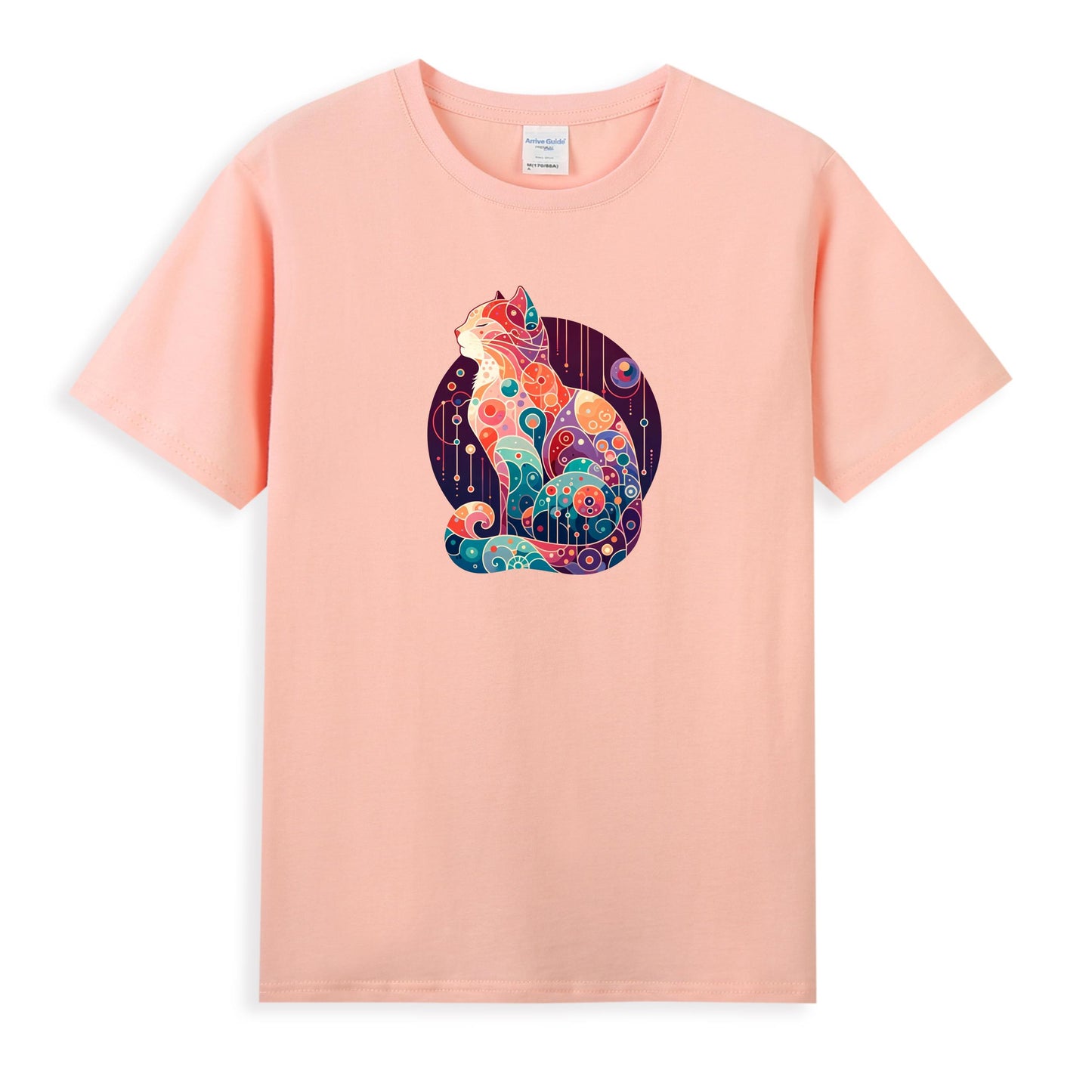 Psychedelic Cat Art Tee - Stand Out in Style