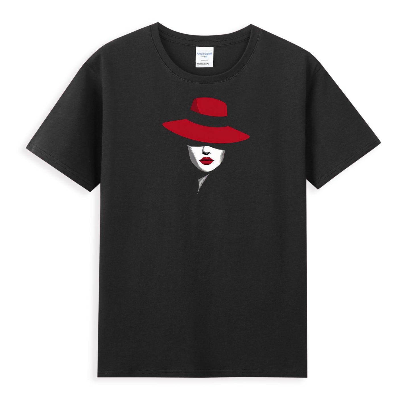 Chic Red Hat Women's Fashion Tee