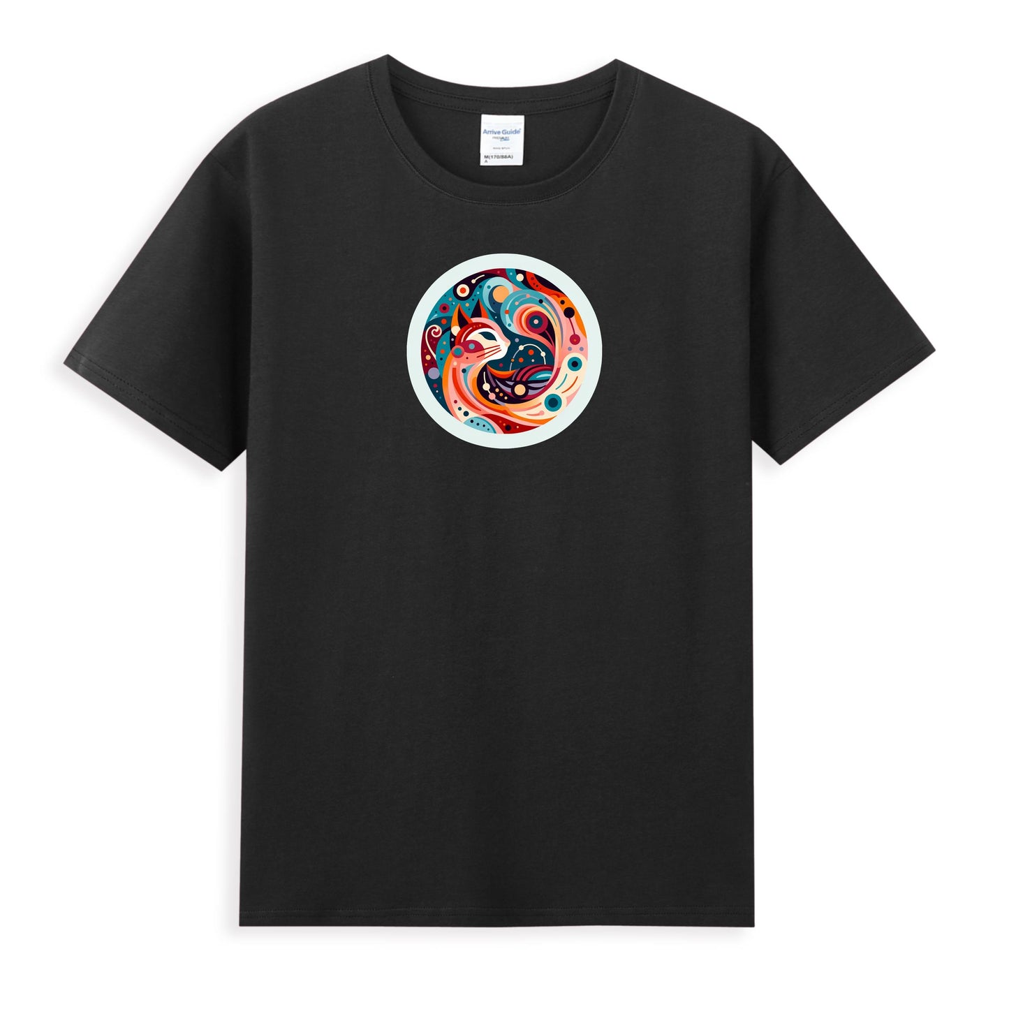 Artistic Cat Vortex Tee