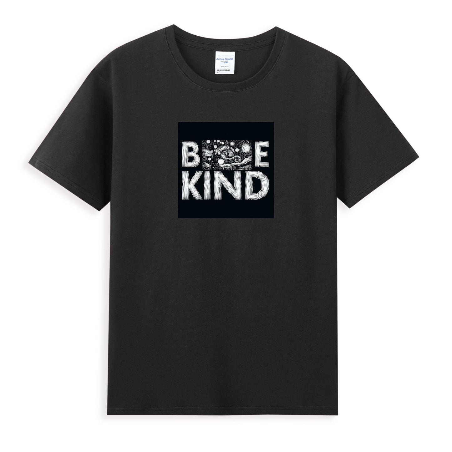 Be Kind Inspirational Women’s Tee - Modern Art Design