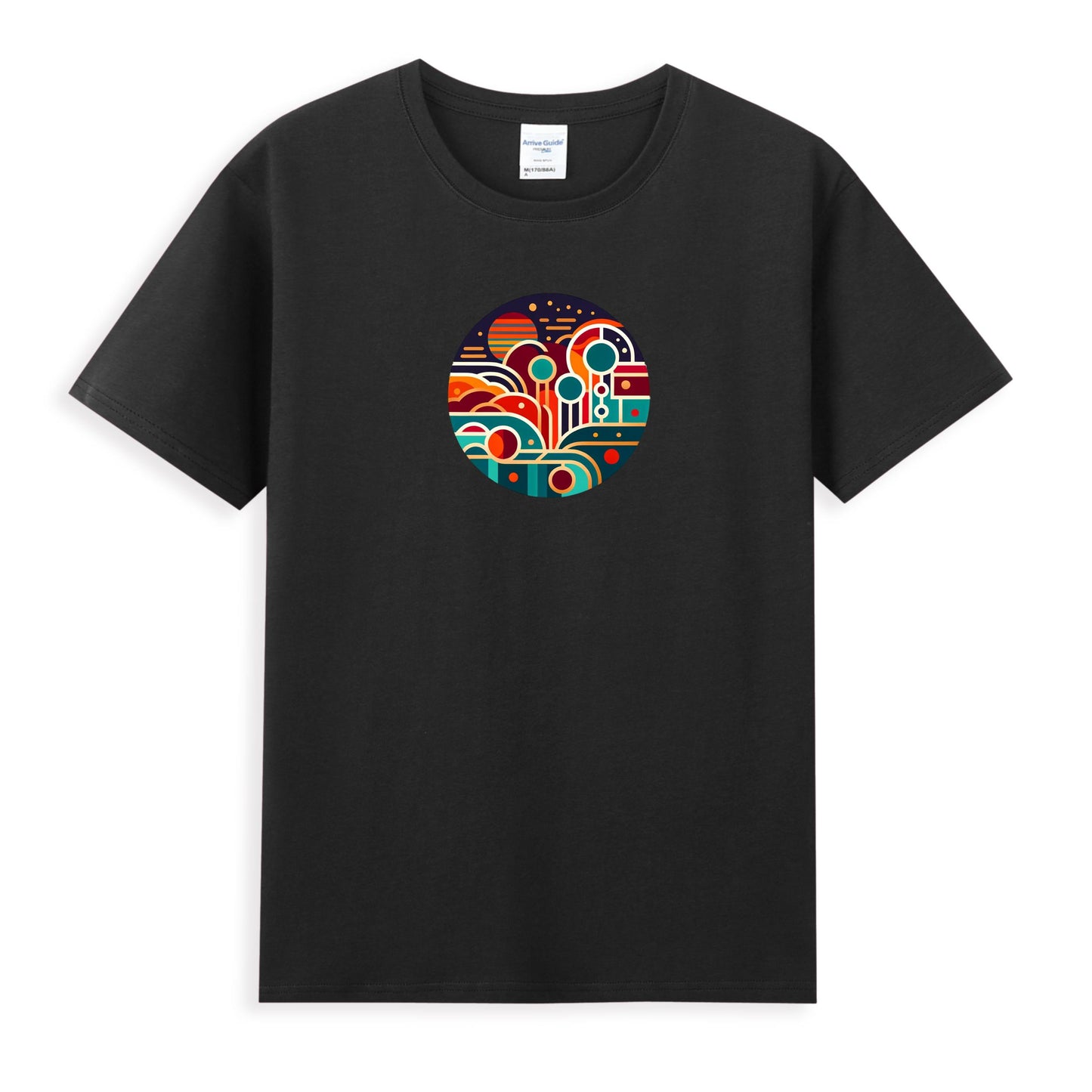 Women’s Artistic Expression Circle Tee in Cotton