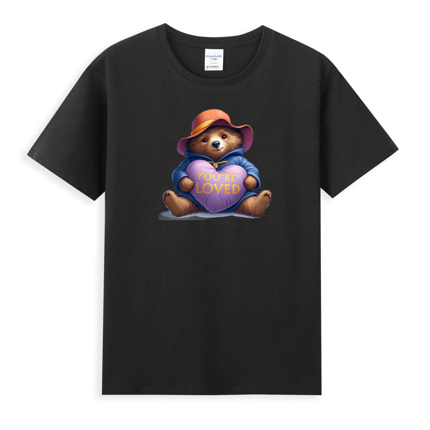 You're Loved Teddy Bear Premium Cotton Tee