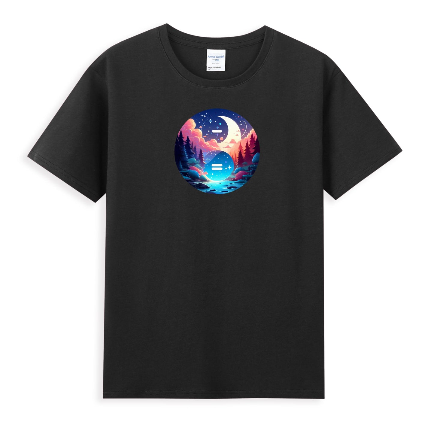 Cosmic Forest Night 100% Premium Cotton Women’s Tee