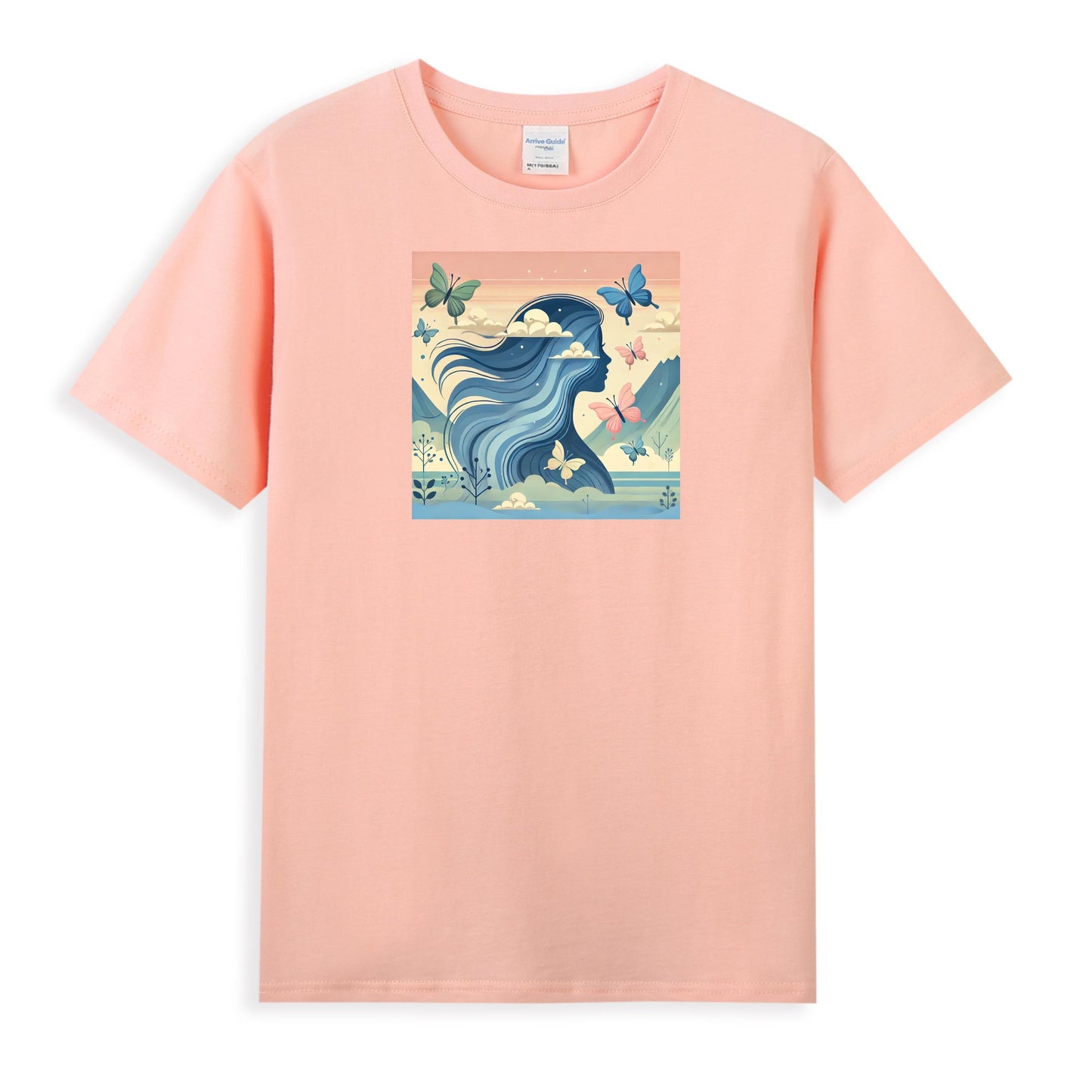 Women's Graphic T-Shirt - Ethereal Connection with Nature 1