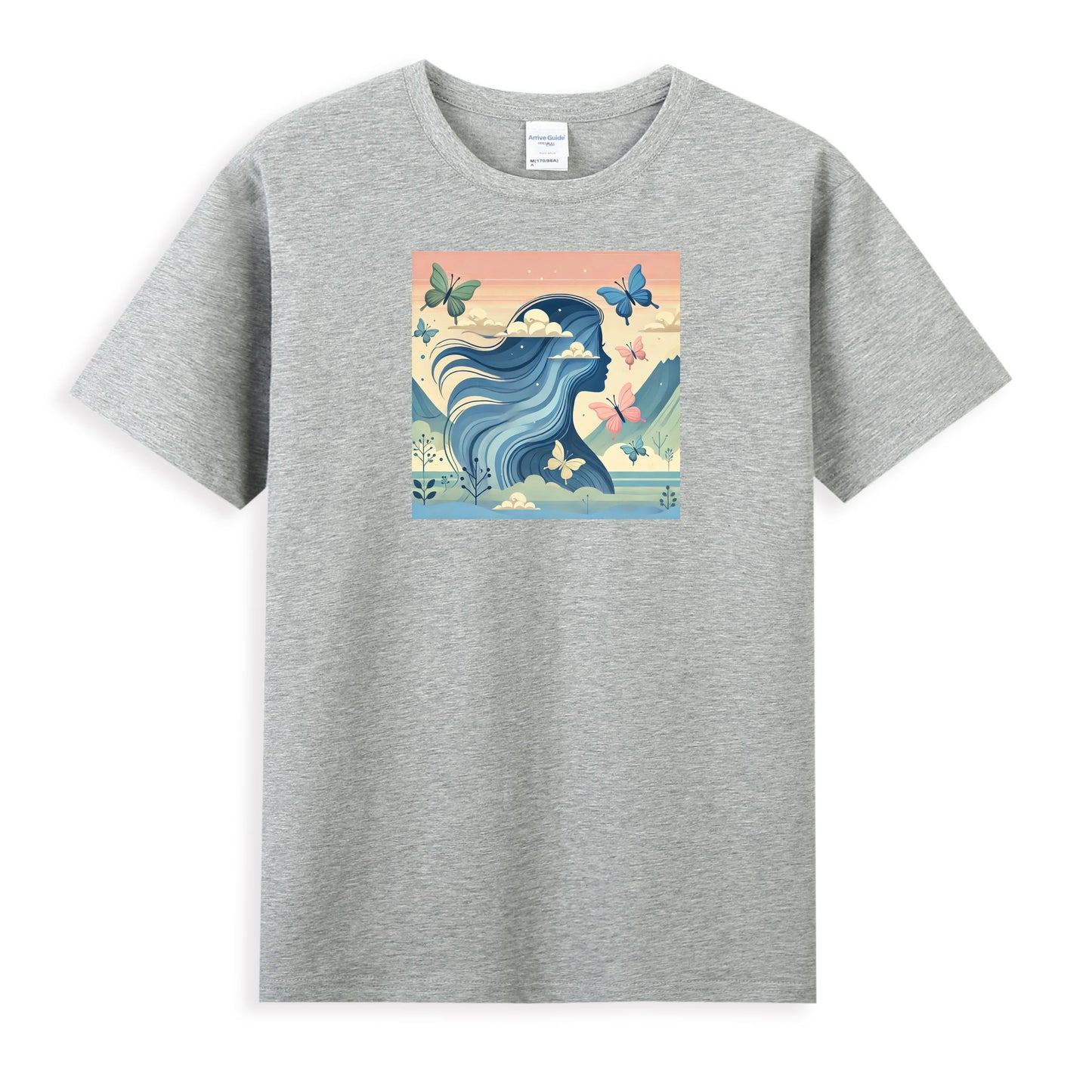 Women's Graphic T-Shirt - Ethereal Connection with Nature 1