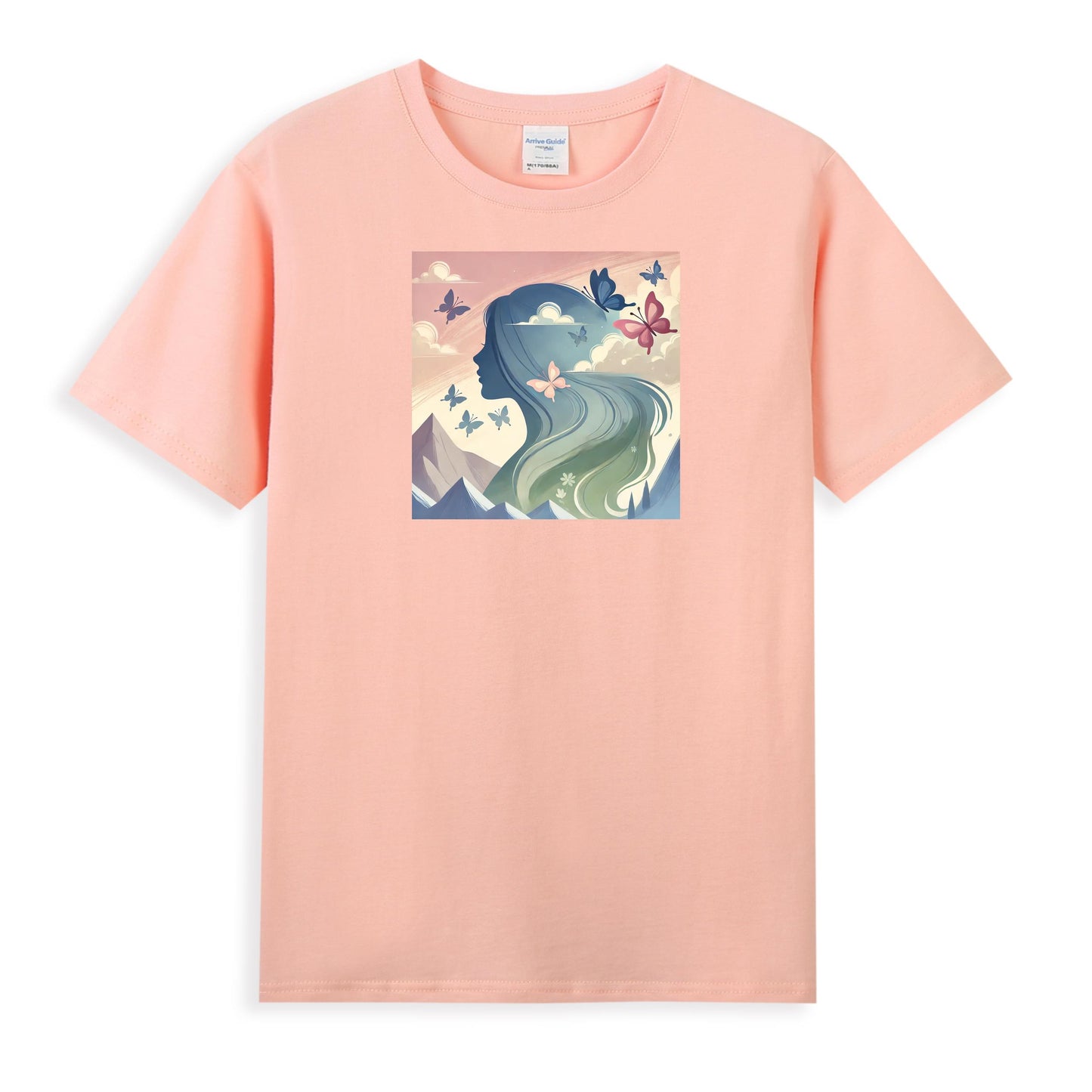 Women's Graphic T-Shirt - Ethereal Connection with Nature 2