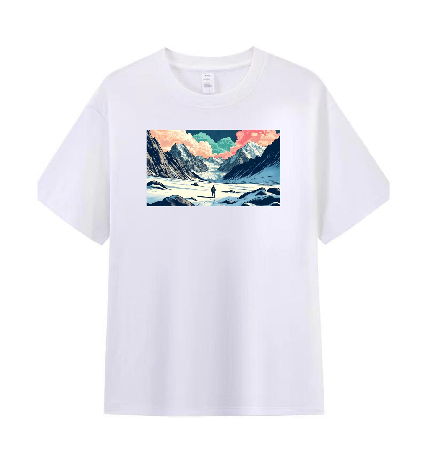 Lone Wanderer Tee - Journey to the Peaks 1