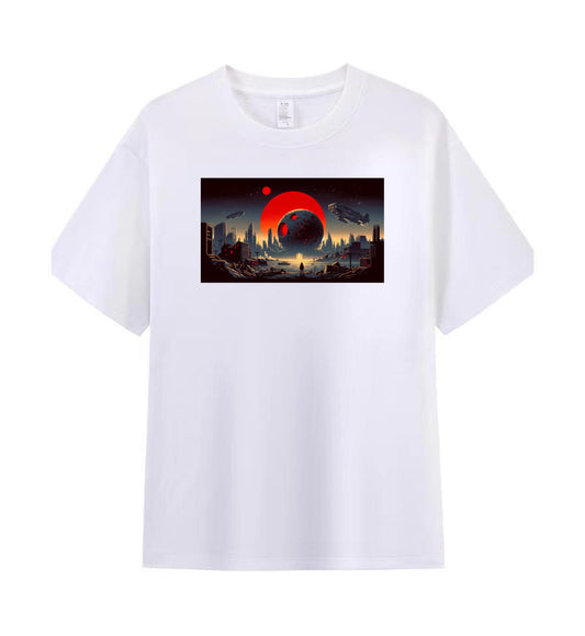 Dystopian Future Men's Tee - A World on the Brink 3