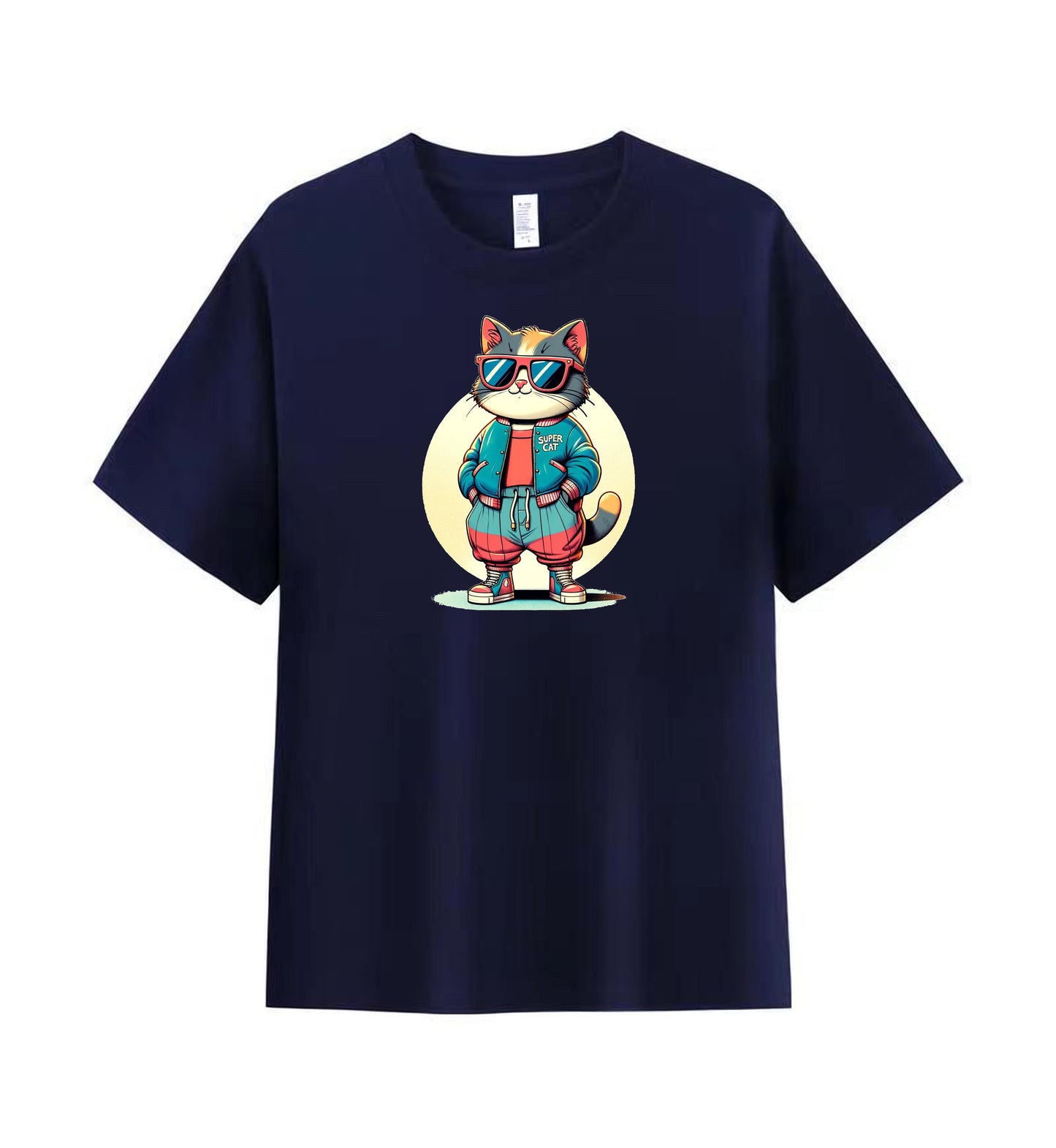 Hipster Super Cat Tee 2