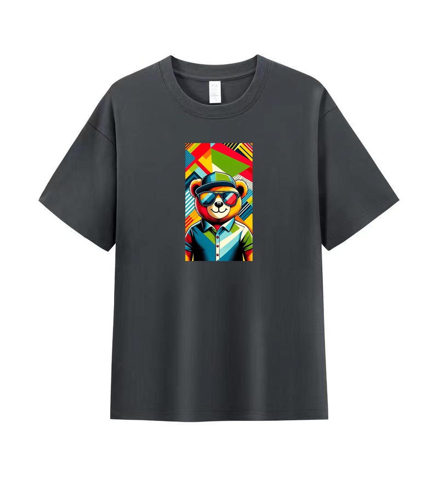 Hipster Bear Streetwear Tee