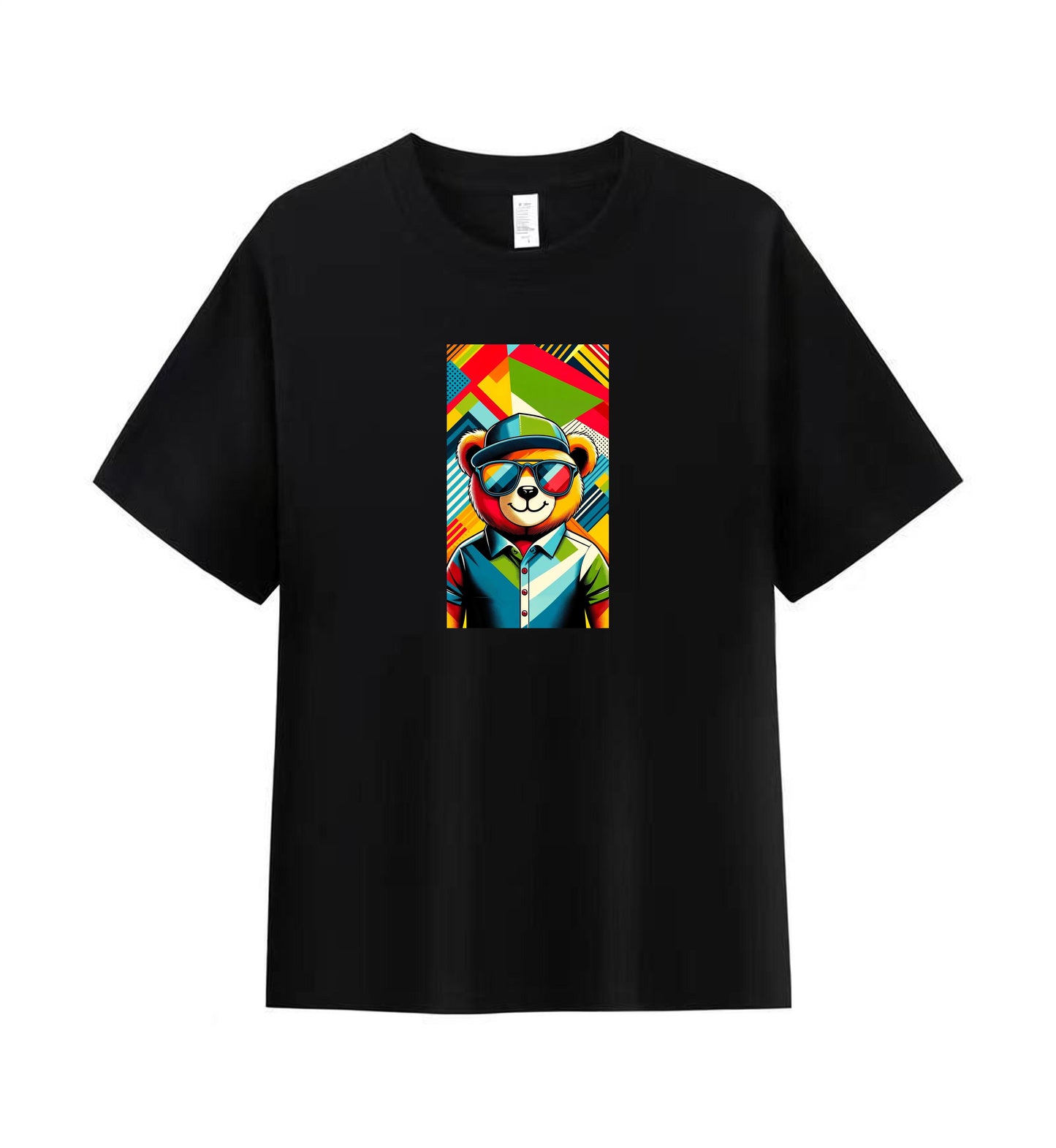 Hipster Bear Streetwear Tee