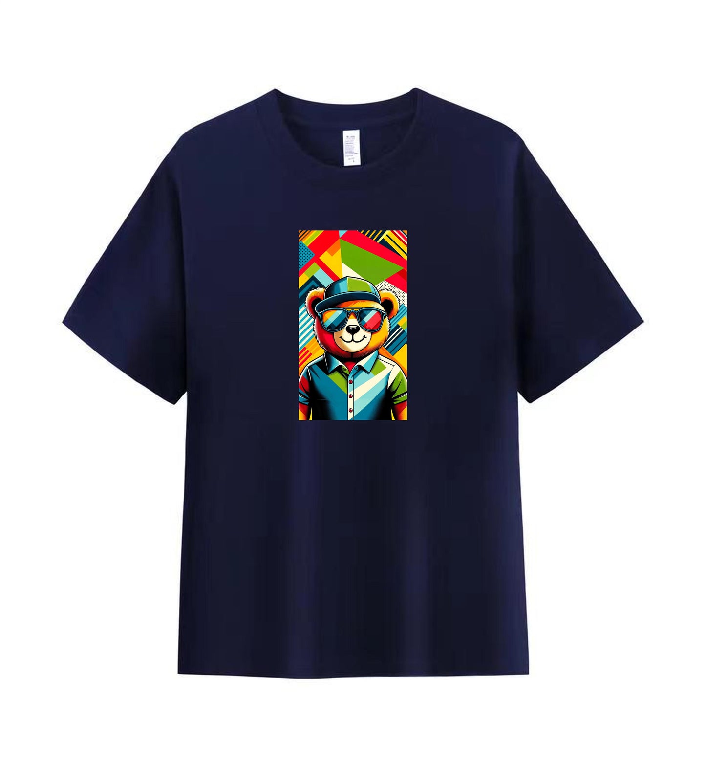 Hipster Bear Streetwear Tee