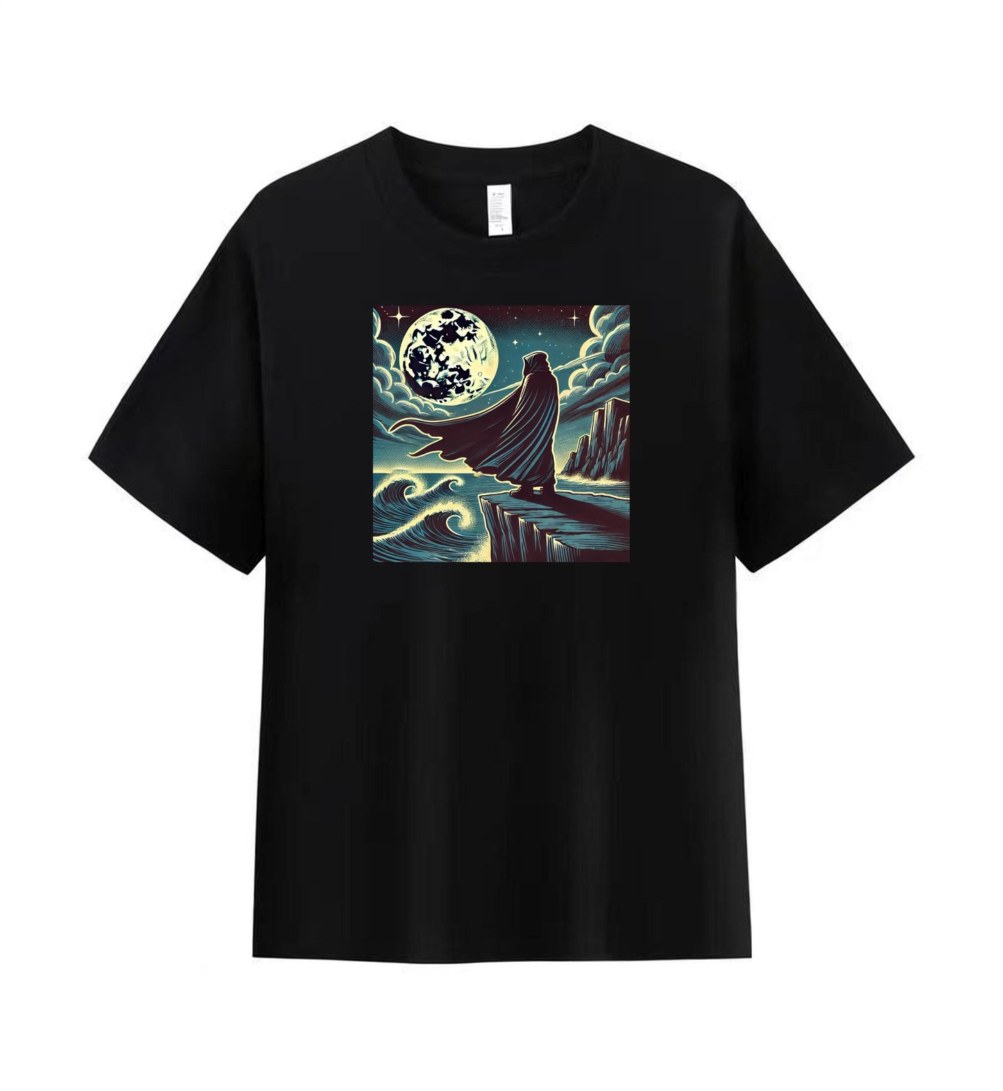 Waves of Destiny Men's Tee - Ride the Tide of Fate 2