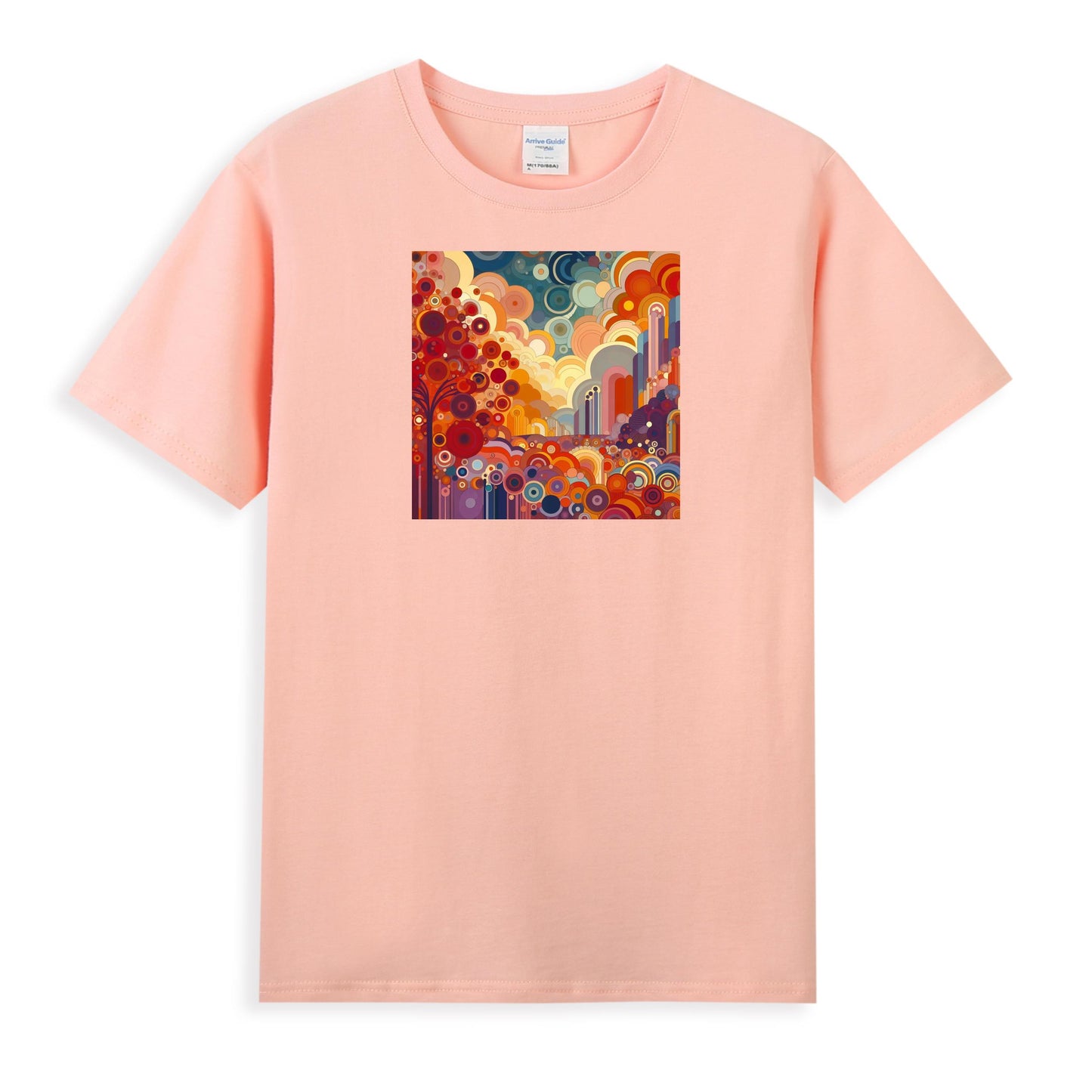 Women's Graphic T-Shirt - Bold and Colorful Abstract Design