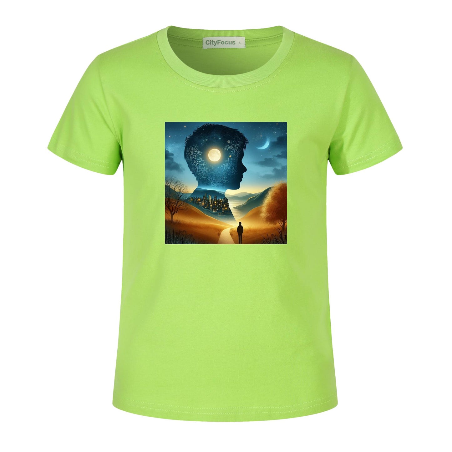 Boys' 100% Cotton Tee - Design for Creative Kids 1