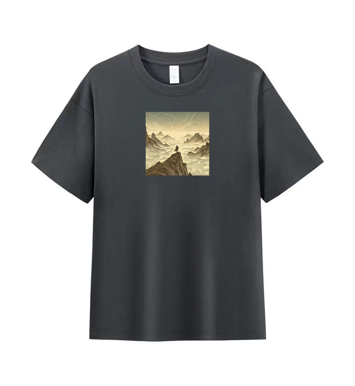 Peaks of Freedom Men's Graphic Cotton Tee