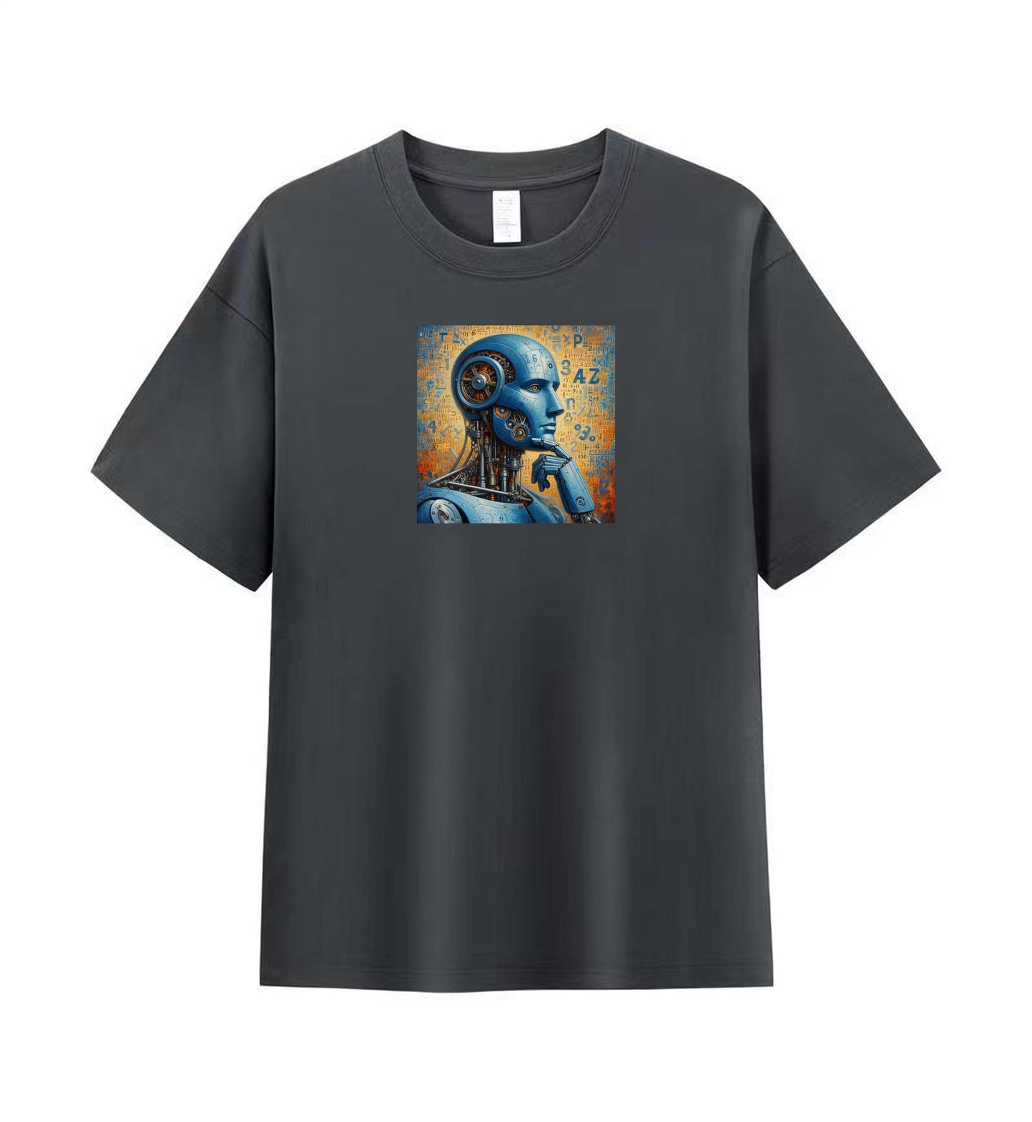 Futuristic Robot Mind Men's Premium T-shirt