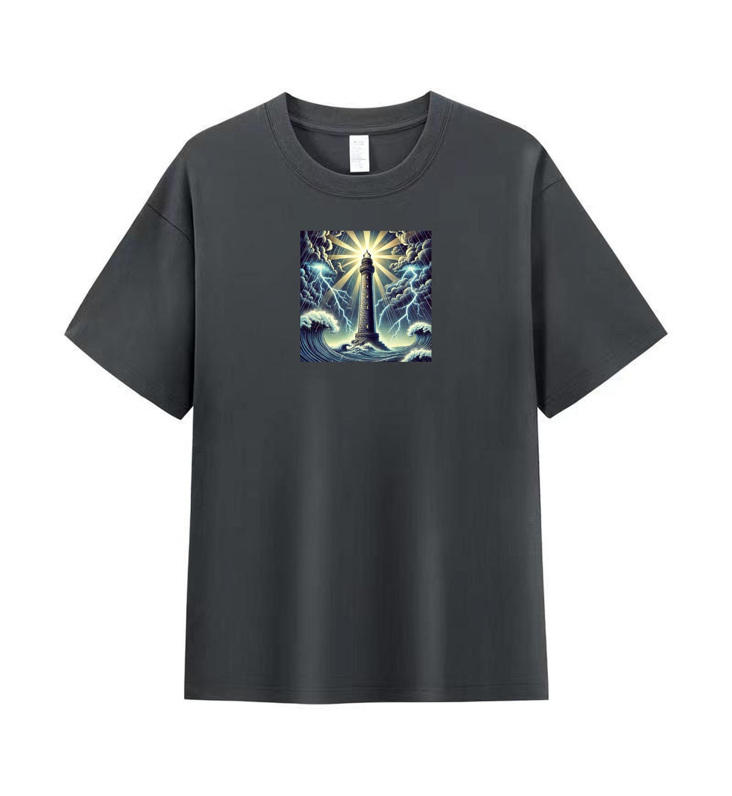 Guiding Light in the Storm Men's T-shirt