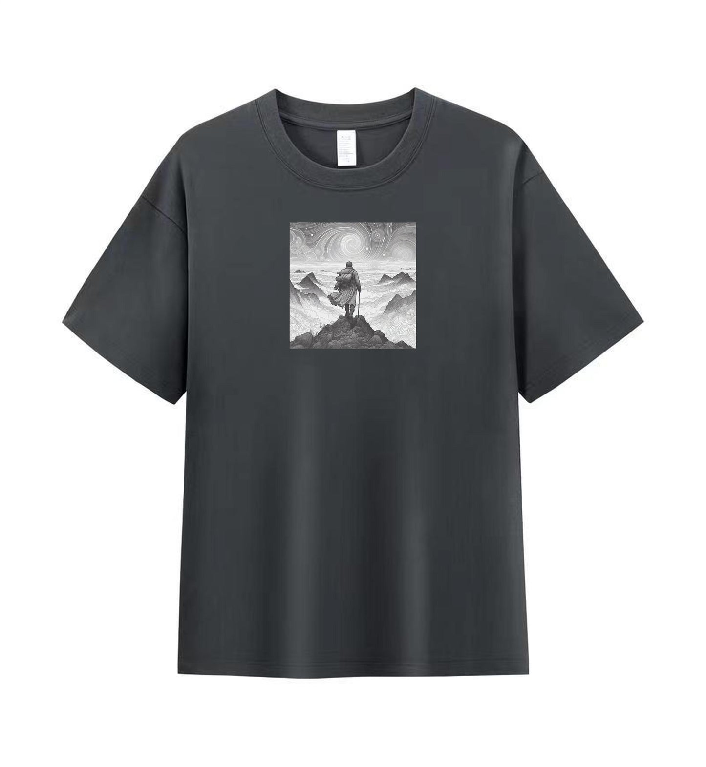 Mountain Explorer Men's Premium Cotton Tee