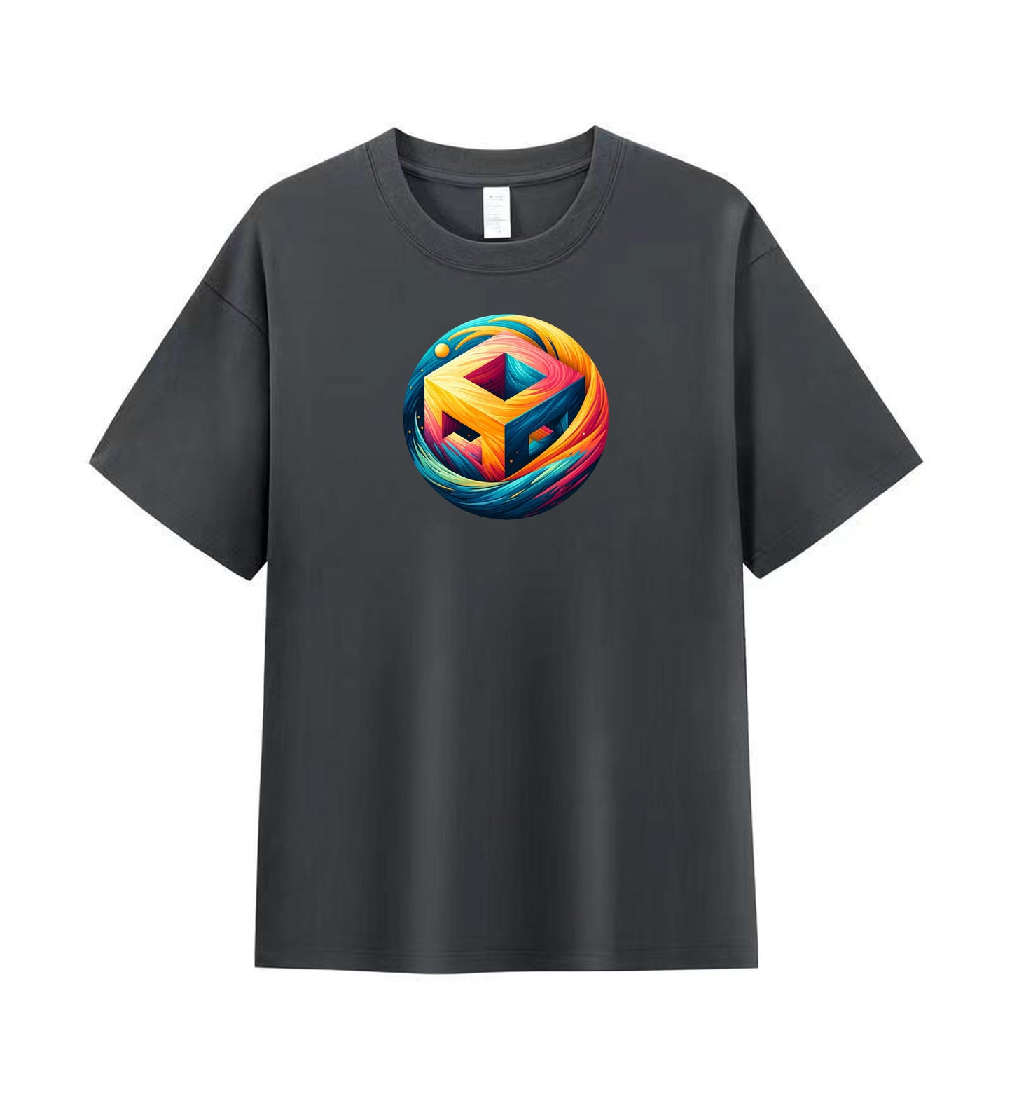 Abstract 3D Cube Men's T-shirt