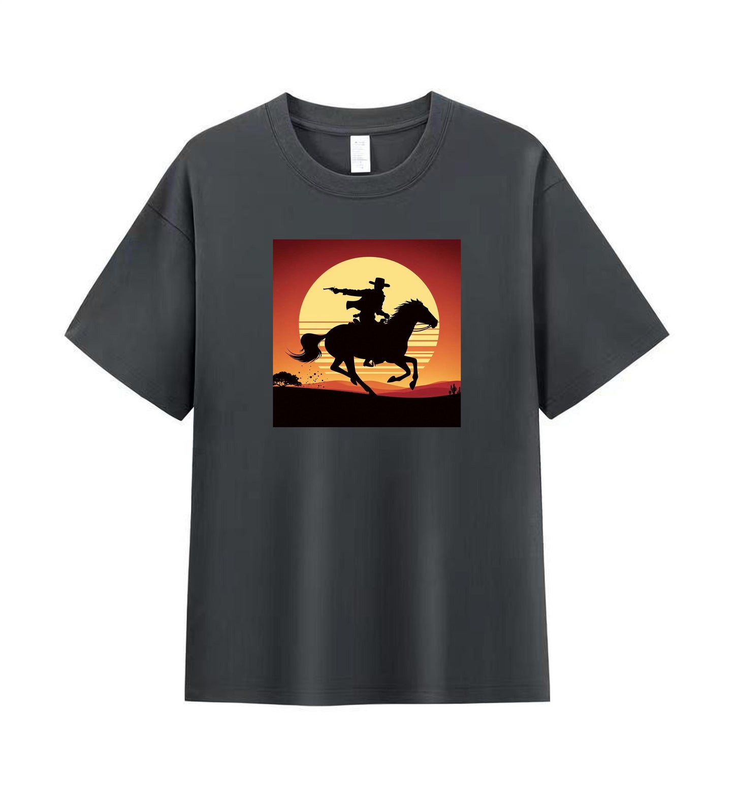 Sunset Rider Cowboy T-Shirt