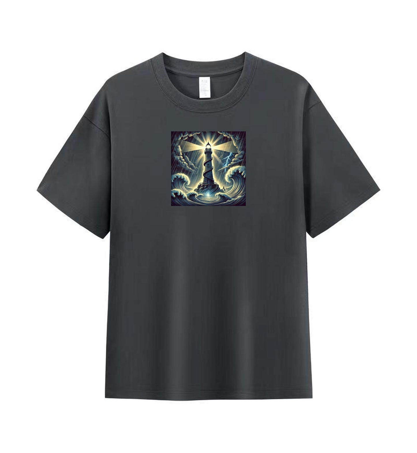 Resilient Lighthouse Art Men's Tee