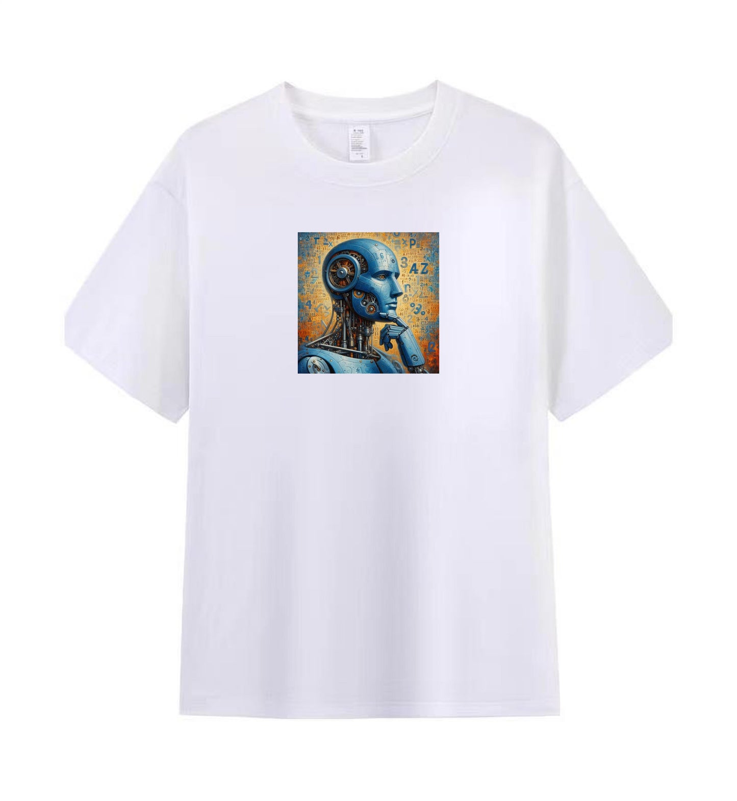 Futuristic Robot Mind Men's Premium T-shirt