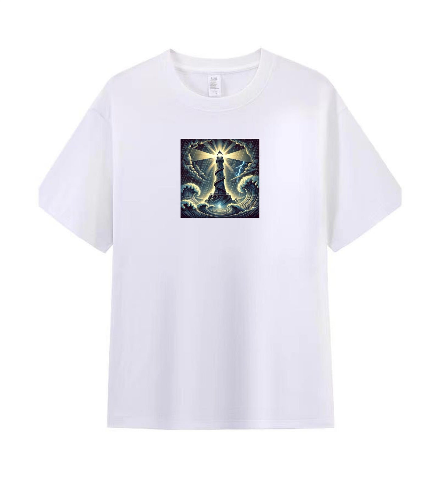 Resilient Lighthouse Art Men's Tee