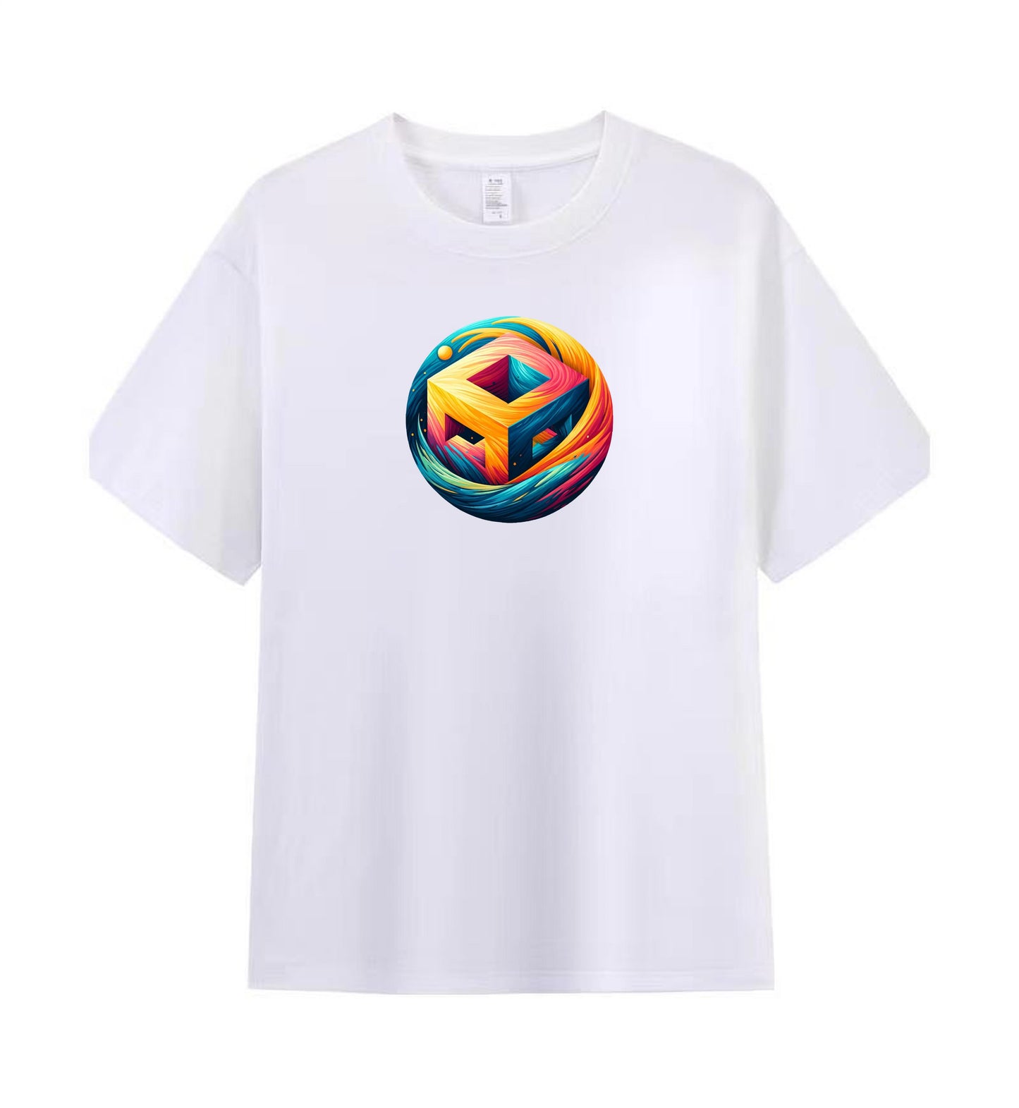 Abstract 3D Cube Men's T-shirt