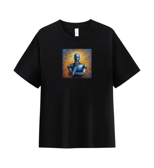 Thinking Machine Men's Cotton T-shirt