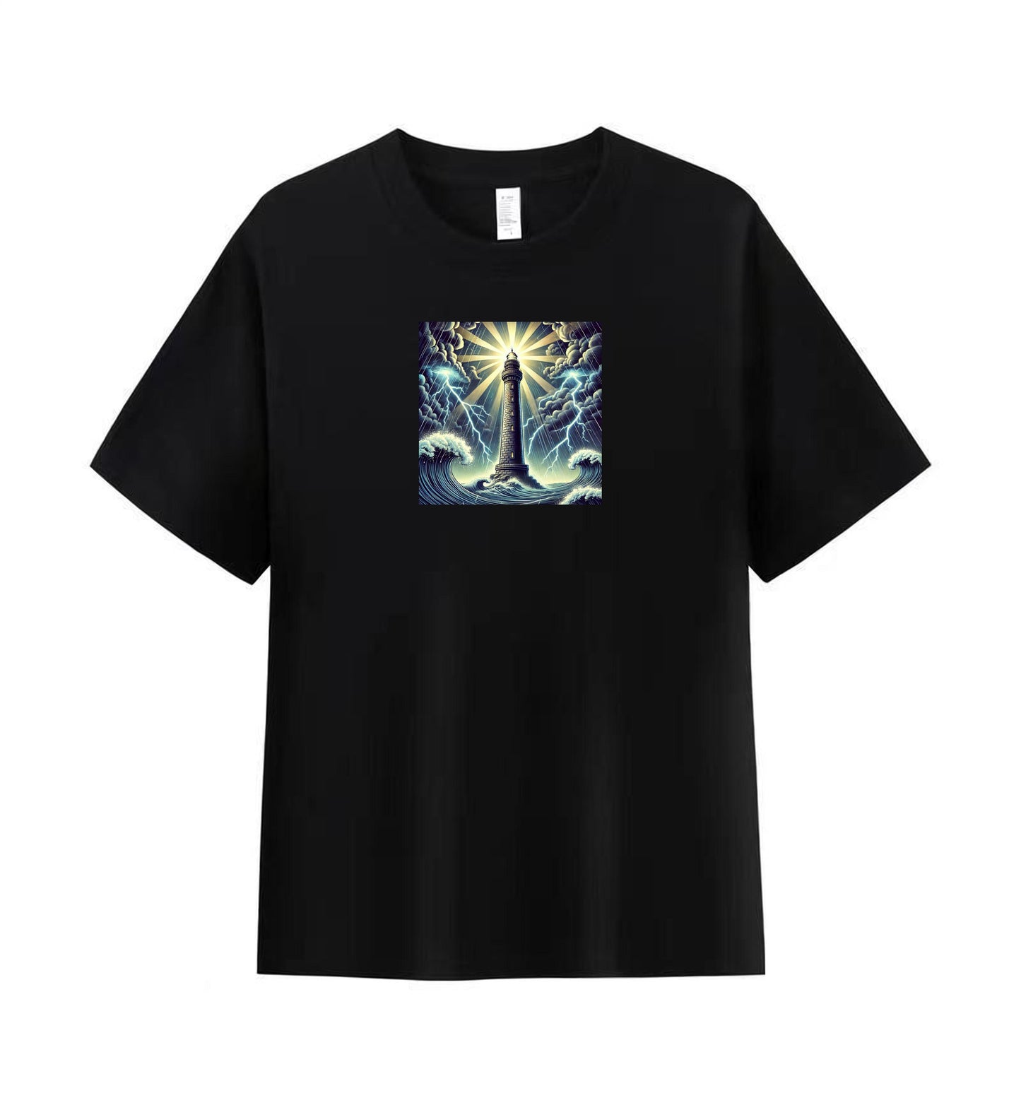 Guiding Light in the Storm Men's T-shirt