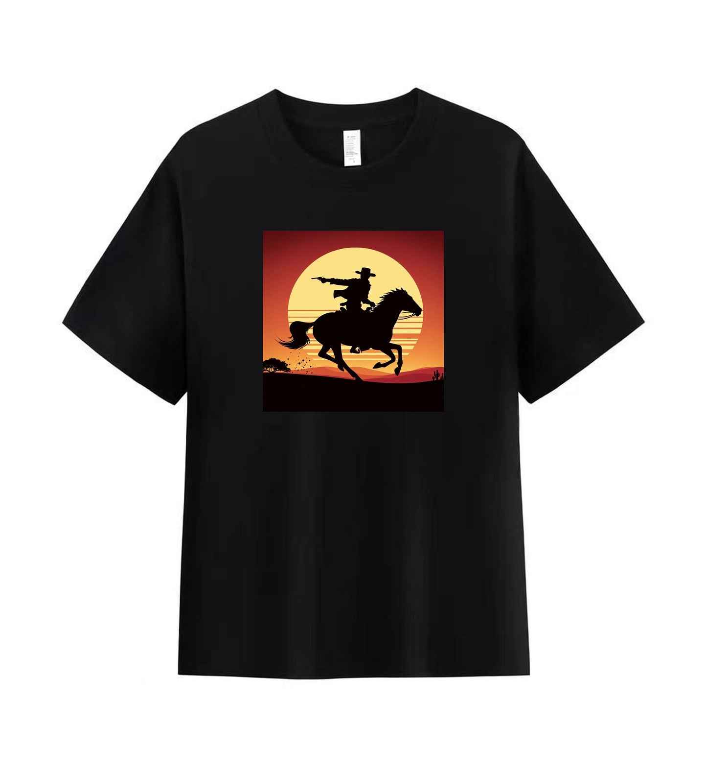 Sunset Rider Cowboy T-Shirt