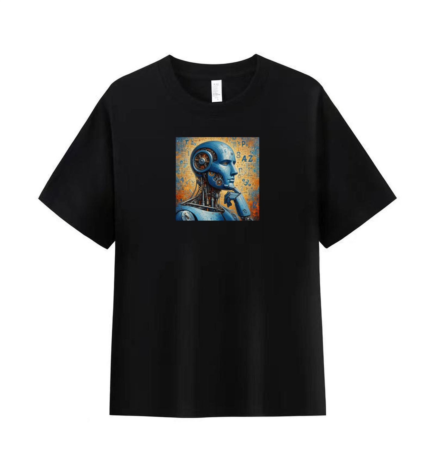 Futuristic Robot Mind Men's Premium T-shirt