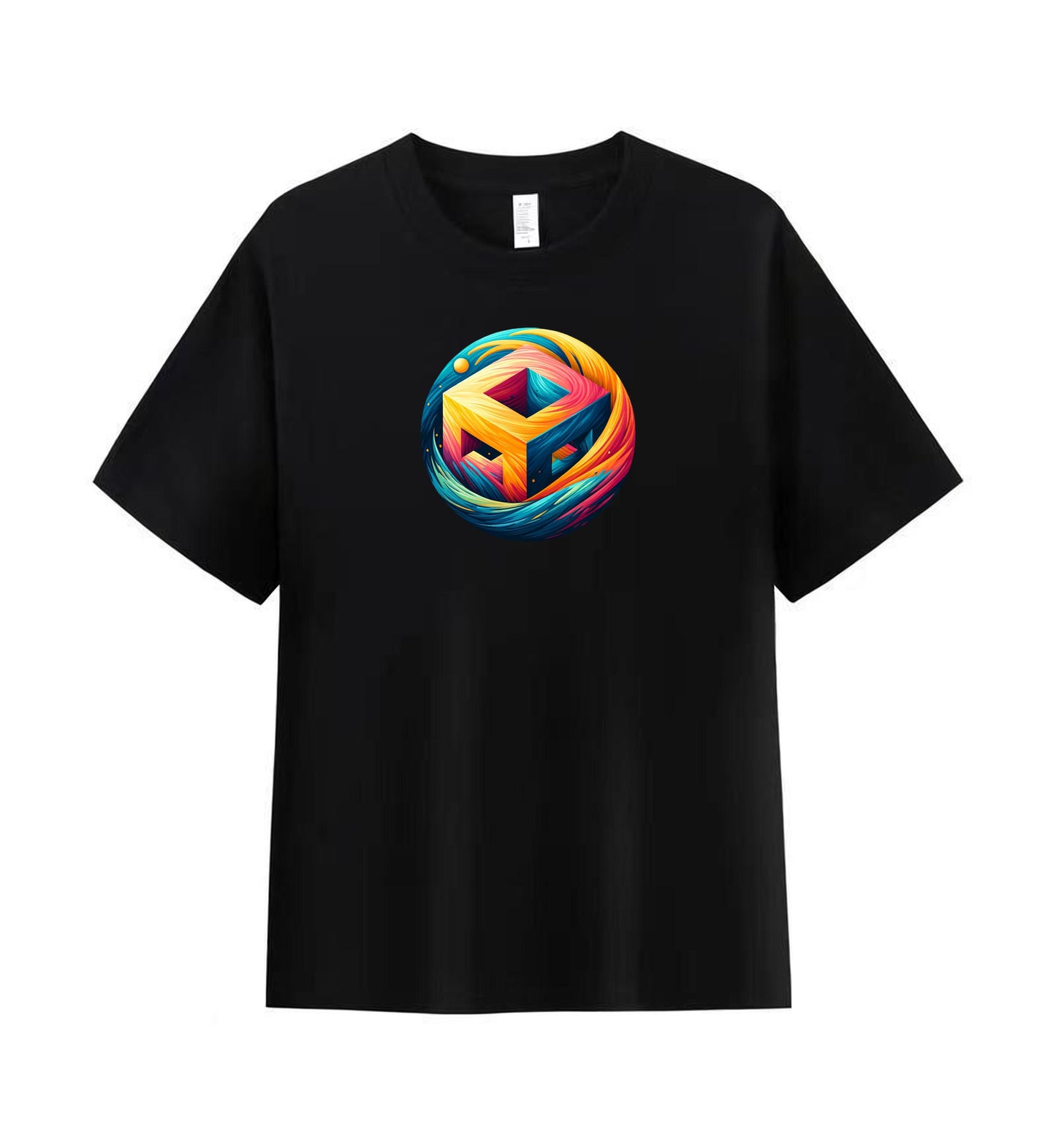 Abstract 3D Cube Men's T-shirt