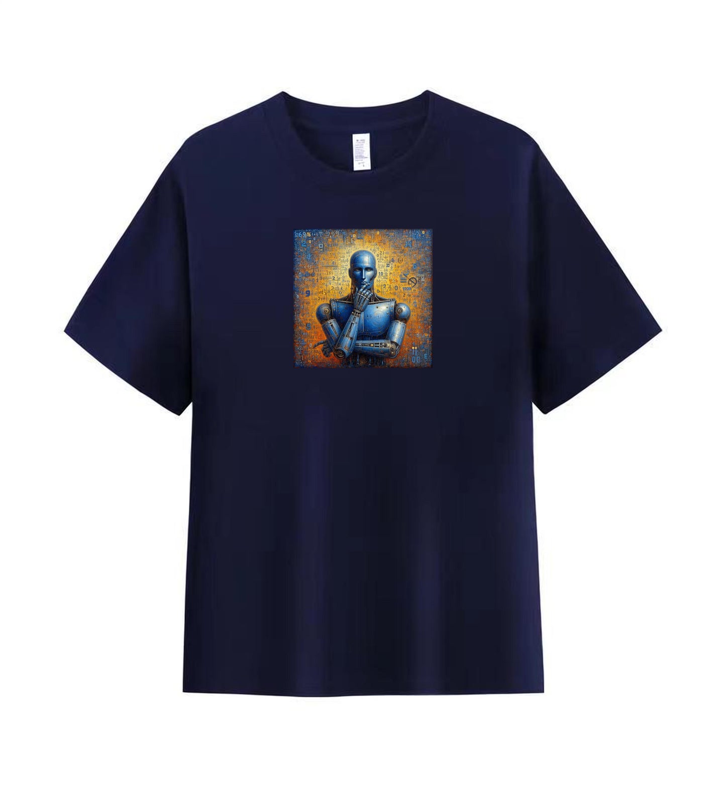 Thinking Machine Men's Cotton T-shirt