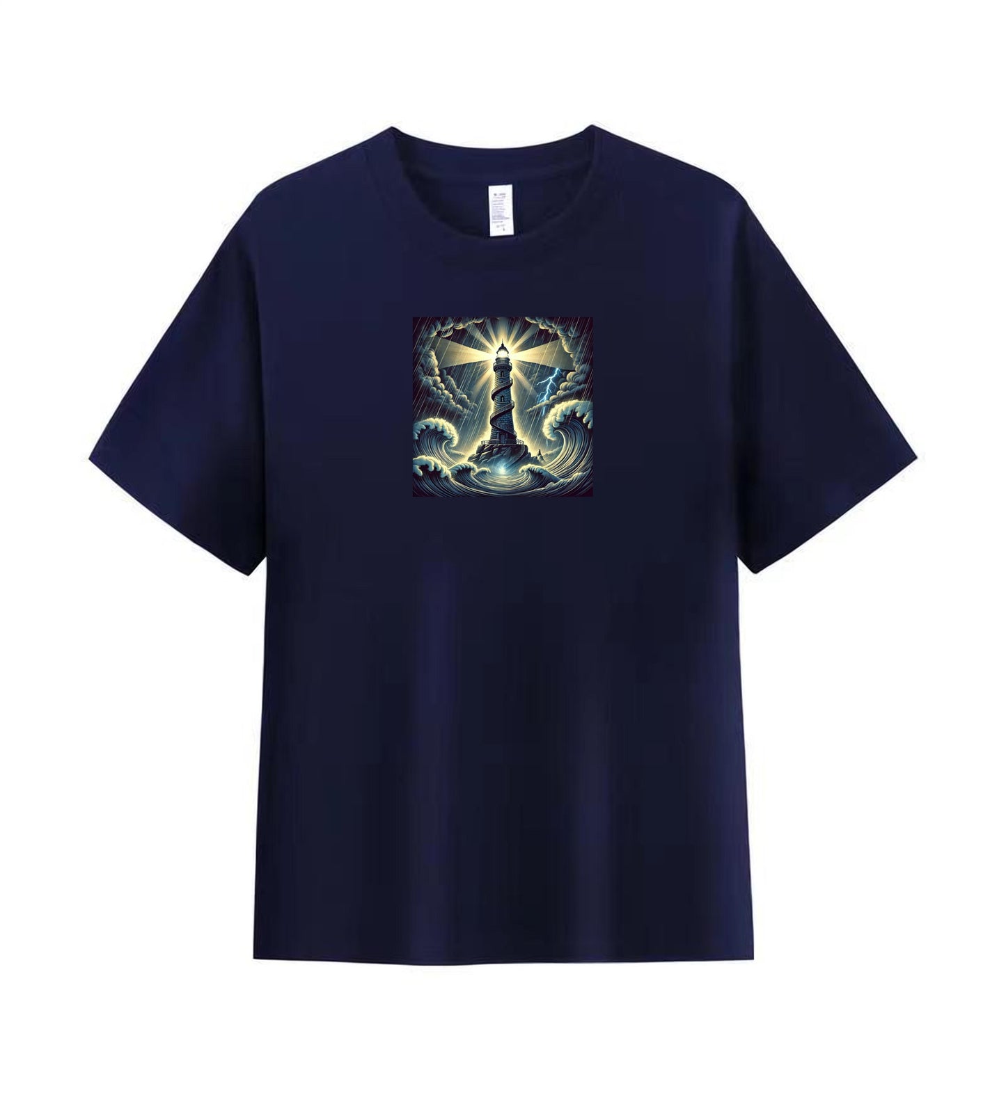 Resilient Lighthouse Art Men's Tee