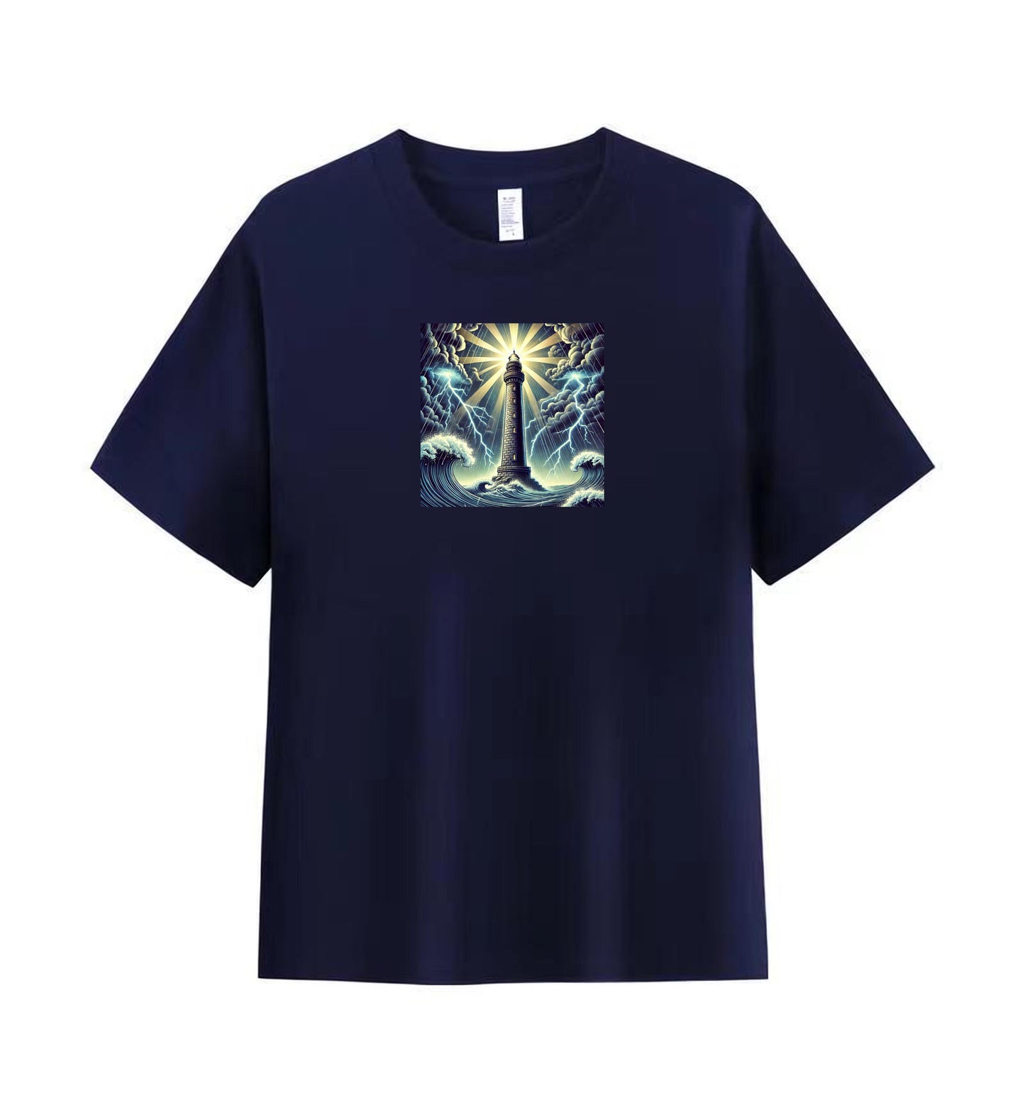 Guiding Light in the Storm Men's T-shirt