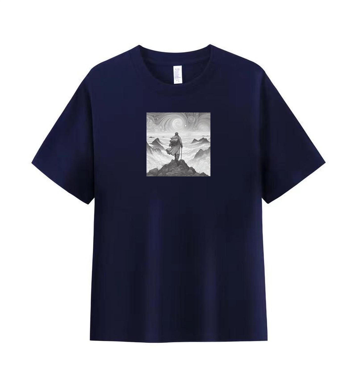 Mountain Explorer Men's Premium Cotton Tee