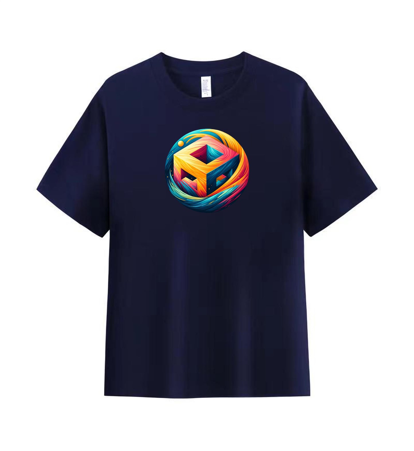 Abstract 3D Cube Men's T-shirt