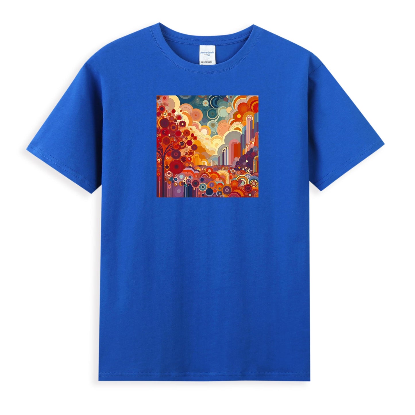 Women's Graphic T-Shirt - Bold and Colorful Abstract Design