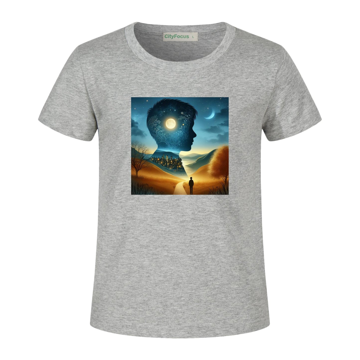 Boys' 100% Cotton Tee - Design for Creative Kids 1