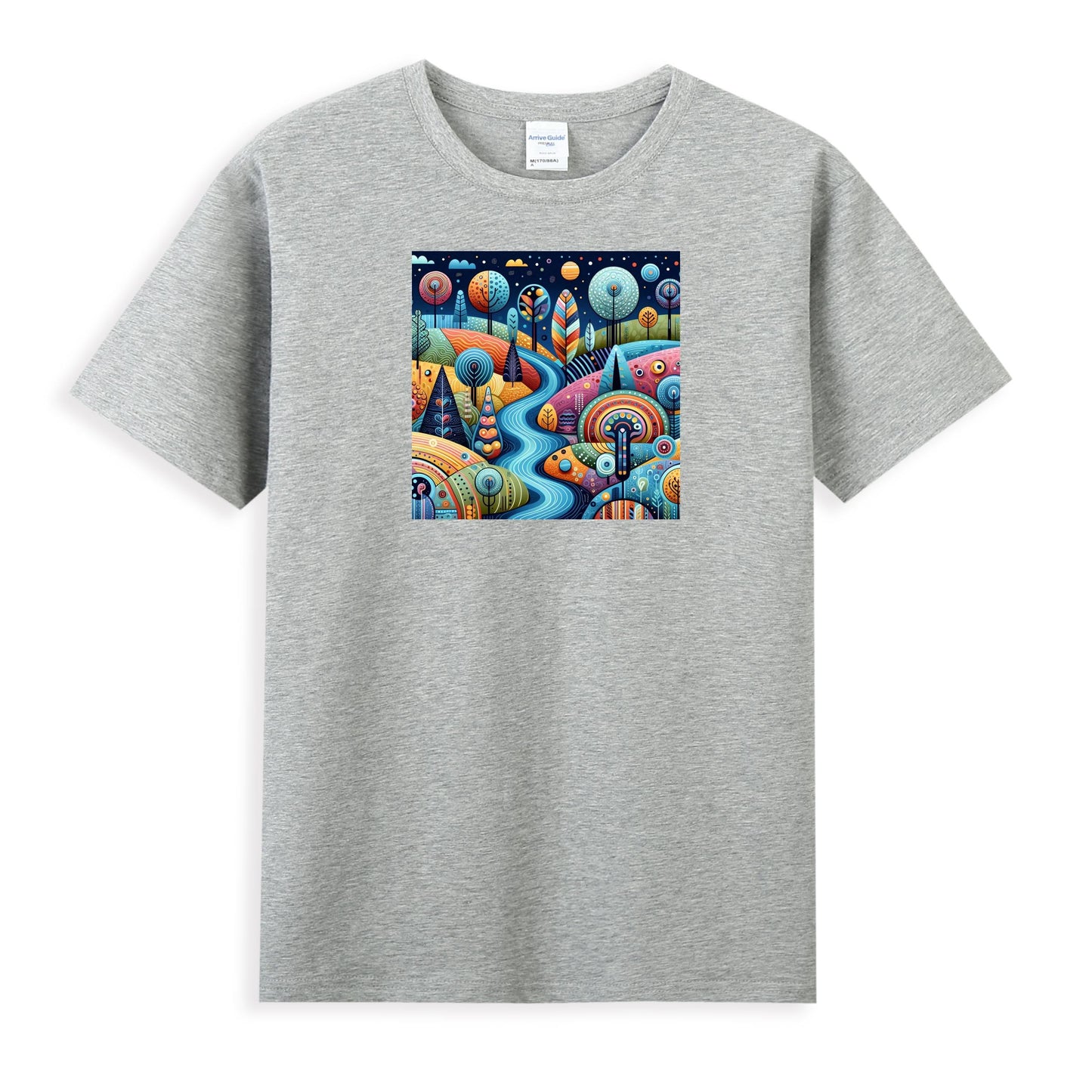 Women's 100% Cotton T-Shirt - Enchanted Journey Through Whimsical Worlds