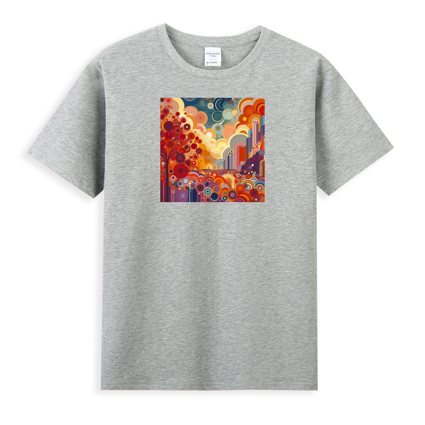 Women's Graphic T-Shirt - Bold and Colorful Abstract Design