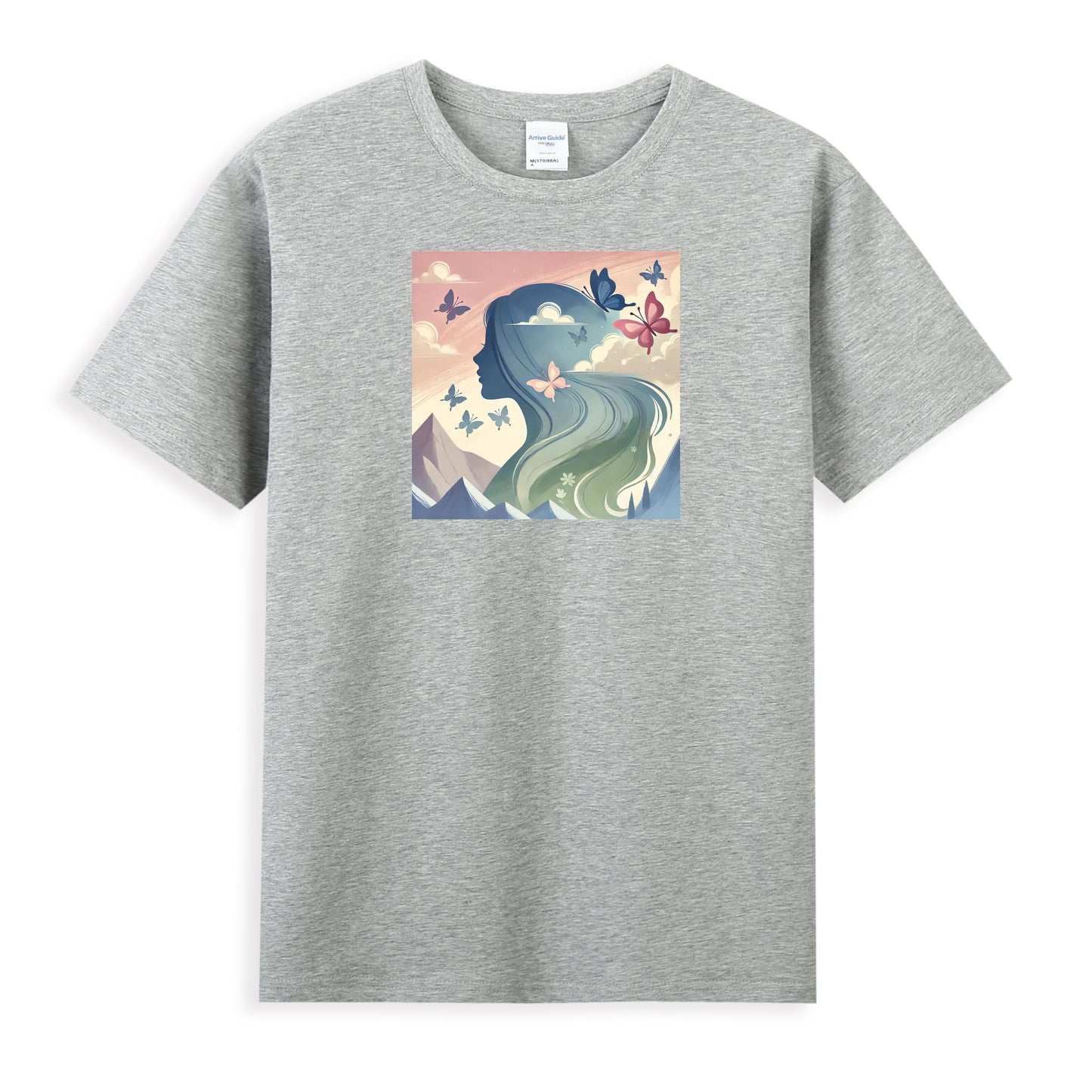 Women's Graphic T-Shirt - Ethereal Connection with Nature 2