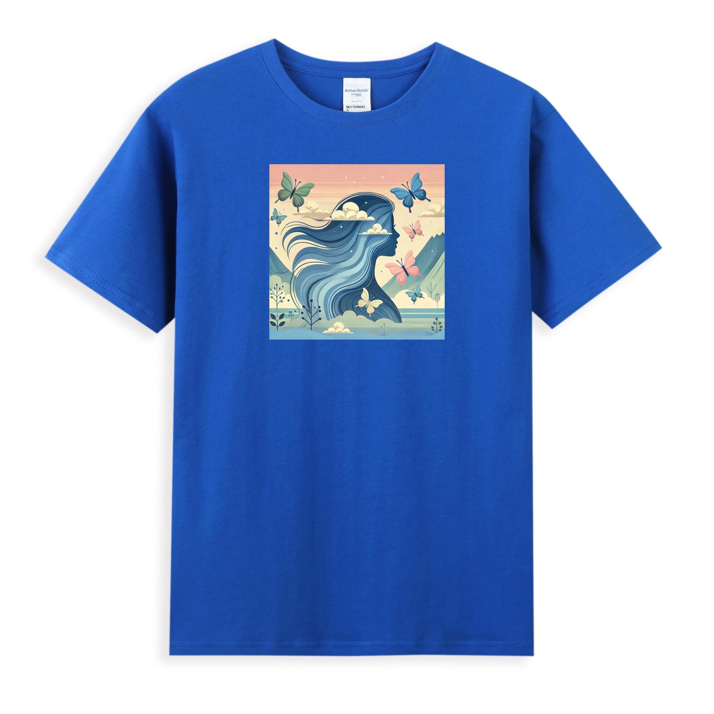 Women's Graphic T-Shirt - Ethereal Connection with Nature 1