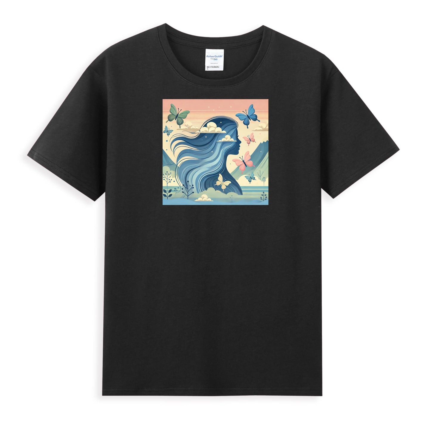 Women's Graphic T-Shirt - Ethereal Connection with Nature 1