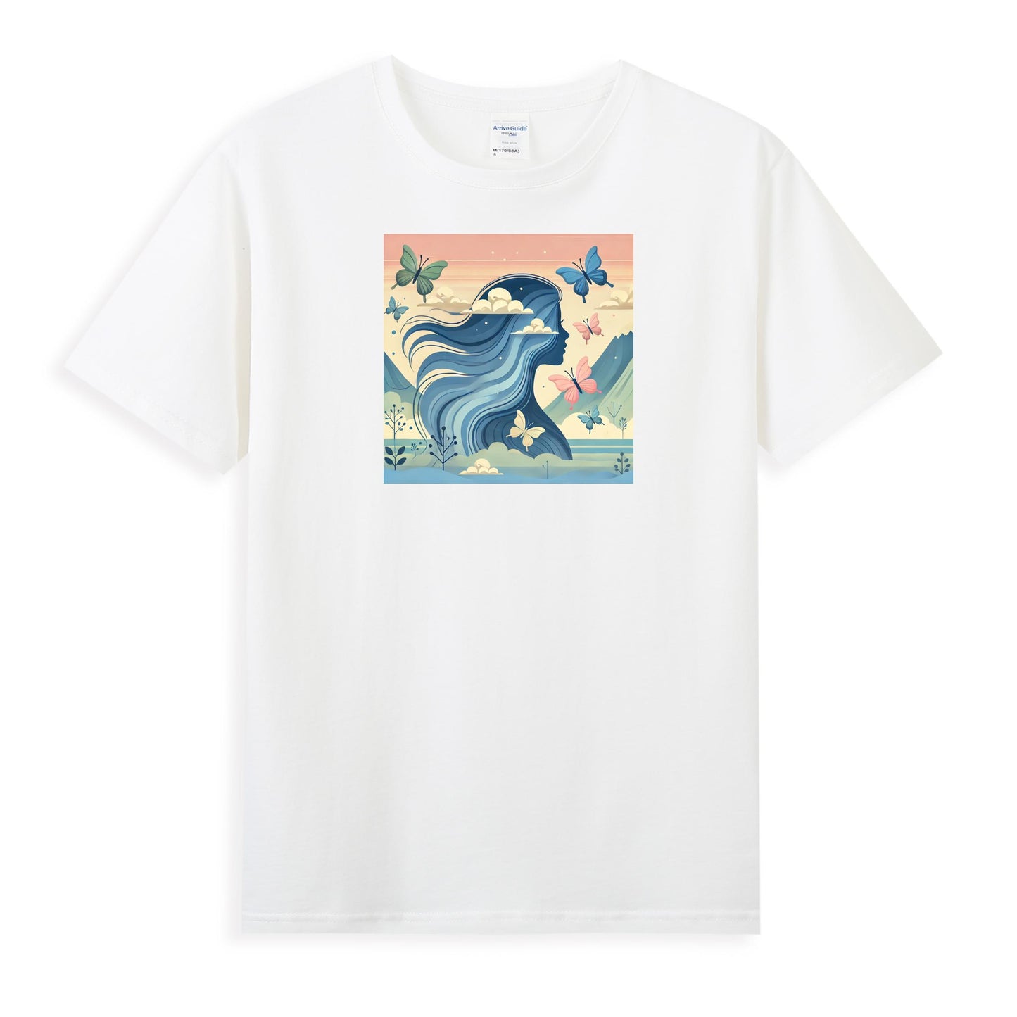 Women's Graphic T-Shirt - Ethereal Connection with Nature 1